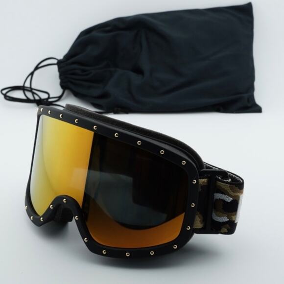 New! Celine Ski Mask C40196U 99C, Gold Mirror, Authentic main image 15
